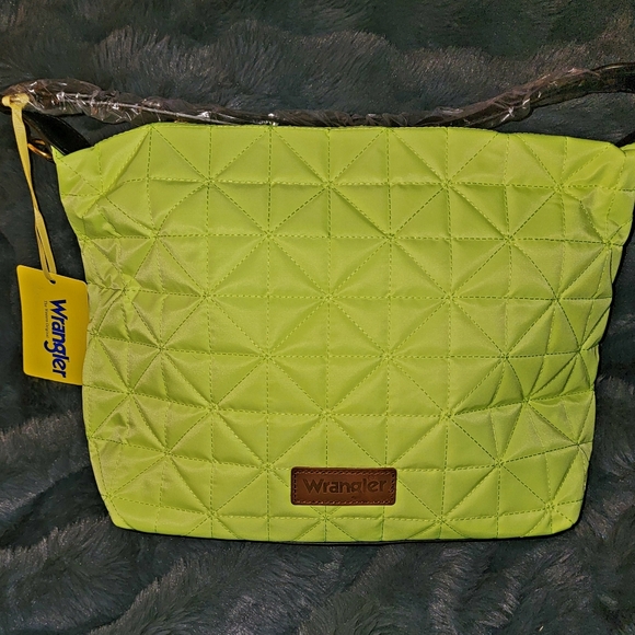 Wrangler Handbags - Brand New Florescent Green Wrangler Handbad